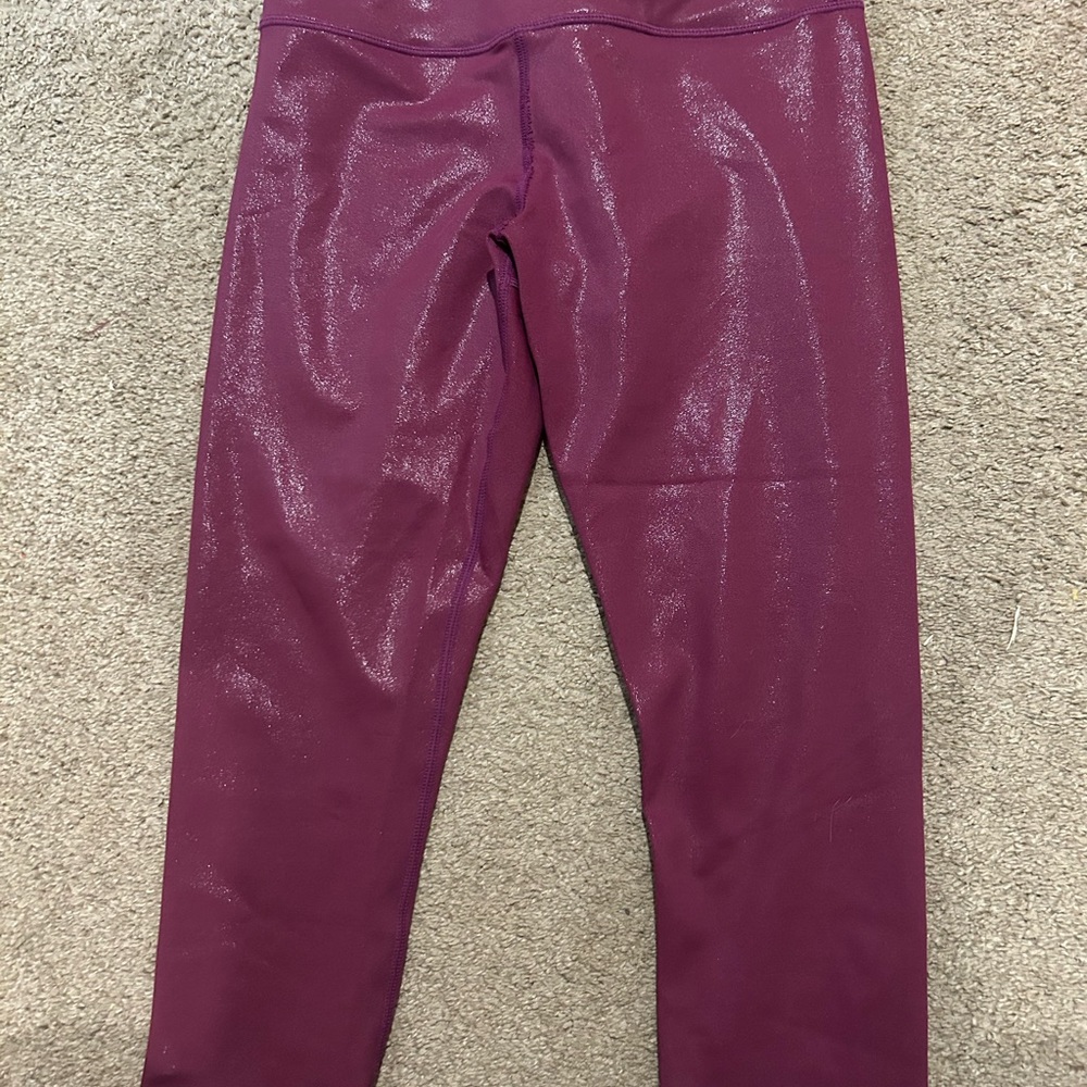 Ladies Shimmer Zyia Capri leggings
